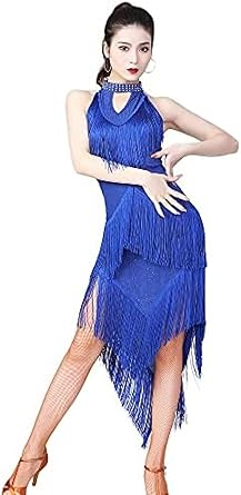 Amazon.co.jp: [売店] ラテンドレス フリンジ 社交ダンス衣装